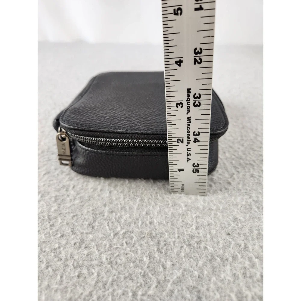 TUMI Air India Airline Zip Toiletry Amenity Case Business First Class Travel Bag